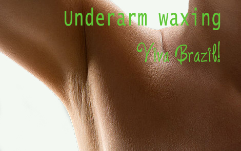 underarm waxing